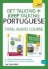 Get Talking and Keep Talking Portuguese Total Audio Course - (Audio Pack) the Essential Short Course for Speaking and Understanding with Confidence (Standard format, CD-ROM, Unabridged) - Sue Tyson Ward Photo