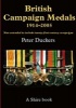 British Campaign Medals, 1914-2005 (Paperback, 2nd Revised edition) - Peter Duckers Photo