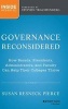 Governance Reconsidered - How Boards, Presidents, Administrators, and Faculty Can Help Their Colleges Thrive (Hardcover) - Susan R Pierce Photo