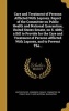 Care and Treatment of Persons Afflicted with Leprosy. Report of the Committee on Public Health and National Quarantine, United States Senate, on S. 4086, a Bill to Provide for the Care and Treatment of Persons Afflicted with Leprosy, and to Prevent The... Photo