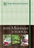 RHS Allotment Journal - The Expert Guide to a Productive Plot (Hardcover) - Royal Horticultural Society Photo