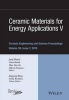 Ceramic Materials for Energy Applications, No. 5 (Hardcover) - ACerS American Ceramic Society Photo