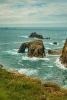 The Rocky Coast of Cornwall, England - Blank 150 Page Lined Journal for Your Thoughts, Ideas, and Inspiration (Paperback) - Unique Journal Photo