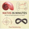 Maths in Minutes - 200 Key Concepts Explained in an Instant (Paperback) - Paul Glendinning Photo