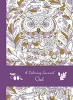 A Coloring Journal Owl (Hardcover) - Editors Of Thunder Bay Press Photo