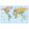 Signature World Folded Wall Map - Mwrf (Sheet map, flat) - Rand McNally Photo