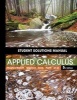 Student Solutions Manual to Accompany Applied Calculus (Paperback, 5th Revised edition) - Deborah Hughes Hallett Photo