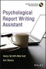 Psychological Report Writing Assistant - Theories, Guidelines, and Strategies (Paperback) - Gary Groth Marnat Photo