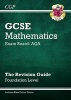 GCSE Maths AQA Revision Guide with Online Edition - Foundation (A*-G Resits) (Paperback) - Richard Parsons Photo