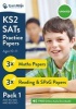 KS2 SATs Practice Papers (English & Maths) for the 2016 SATs. New Curriculum Ready 2017 - Inc. Free Audio Downloads (Paperback) - Exam Ninja Photo