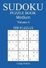 300 Medium Sudoku Puzzle Book - Volume 6 (Paperback) - Craig Garcia Photo