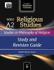 WJEC A2 Religious Studies: Studies in Philosophy of Religion - Study and Revision Guide (Paperback) - Delyth Ellerton Harris Photo