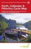 Perth, Callander & Pitlochry Cycle Map 43 - Including Lochs and Glens North, Coast & Castles North, the Salmon Run and 4 Individual Day Rides (Sheet map, folded) - Sustrans Photo