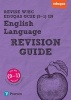 REVISE WJEC Eduqas GCSE in English Language Revision Guide (Paperback) - Julie Hughes Photo