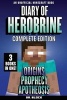 Diary of Herobrine -- Complete Edition -- Book 1 - Origins; Book 2: Prophecy; Book 3: Apotheosis: (An Unofficial Minecraft Book) (Paperback) - Dr Block Photo