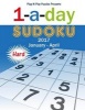 1-A-Day Sudoku 2017 January - April Hard (Paperback) - Plug N Play Puzzles Photo