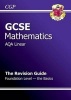 GCSE Maths AQA B Revision Guide - Foundation the Basics (A*-G Resits) (Paperback) - Richard Parsons Photo