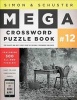 Simon & Schuster Mega Crossword Puzzle Book #12 (Paperback, Original) - John M Samson Photo