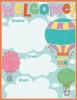 Up and Away Welcome Chart (Poster) - Carson Dellosa Publishing Photo