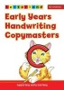 Early Years Handwriting Copymasters (Paperback, New edition) - Lyn Wendon Photo