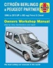 Citroen Berlingo and Peugeot Partner Service and Repair Manual (Paperback) -  Photo