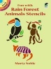 Fun with Rain Forest Animals Stencils (Paperback) - Marty Noble Photo