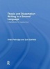 Thesis and Dissertation Writing in a Second Language - A Handbook for Supervisors (Hardcover, New) - Brian Paltridge Photo