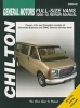 Chevrolet & GMC Full Size Vans (Chilton) - 1998-2010 (Paperback) - Mike Stubblefield Photo