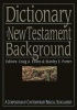 Dictionary of New Testament Background (Hardcover) - Craig A Evans Photo