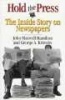 Hold the Press - Inside Story on Newspapers (Paperback, New edition) - John Maxwell Hamilton Photo