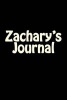 Zachary's Journal - A 6 X 9 Blank Notebook (Paperback) - Inspirational Motivational Books Photo