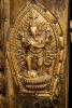 Detail of Ganesh on the Gilded Door of the Patan Museum India Journal - 150 Page Lined Notebook/Diary (Paperback) - Cs Creations Photo