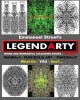 Legendarty - Weird and Wonderful Colouring / Coloring Books. What Do You See?: Superb Mandala Art Designs - Featuring Pareidolia - Pareidala - For You to Colour In. What Do You See? (Paperback) - Emmanuel Street Photo