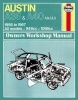 Austin A35/A40 Owner's Workshop Manual (Paperback) -  Photo