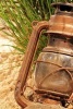 An Antique Rusted Lantern Left at the Beach - Blank 150 Page Lined Journal for Your Thoughts, Ideas, and Inspiration (Paperback) - Unique Journal Photo