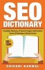 Seo Dictionary - Complete Glossary of Search Engine Optimization Terms: 300+ Terms of Essential Seo Jargon All Marketers Should Know! (Paperback) - Shivani Karwal Photo