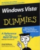 Windows Vista for Dummies (Paperback) - Andy Rathbone Photo