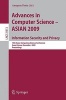 Advances in Computer Science, Information Security and Privacy - 13th Asian Computing Science Conference, Seoul, Korea, December 14-16, 2009, Proceedings (Paperback, 2009) - Anupam Datta Photo