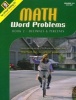 Math Word Problems B 1 Decimals & Percents (Paperback) - Critical Thinki Photo