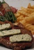 Rumpsteak, Asparagus and Fries, for the Love of Food - Blank 150 Page Lined Journal for Your Thoughts, Ideas, and Inspiration (Paperback) - Unique Journal Photo