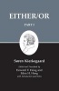 Kierkegaard's Writings, v. 3; Pt. 1 - Either/Or (Paperback, Revised) - Soren Kierkegaard Photo