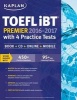  TOEFL Ibt Premier with 4 Practice Tests - Book + CD + Online + Mobile (Paperback, 6th) - Kaplan Photo