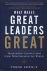 What Makes Great Leaders Great: Management Lessons from Icons Who Changed the World (Hardcover) - Frank Arnold Photo