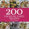 200 Cocktail Party Recipes (Paperback) - Carol Beckerman Photo