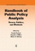 Handbook of Public Policy Analysis - Theory, Politics, and Methods (Hardcover, New) - Frank Fischer Photo