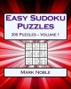 Easy Sudoku Puzzles Volume 1 - Easy Sudoku Puzzles for Beginners (Paperback) - Mark Noble Photo