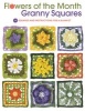 Flowers of the Month Granny Squares - 12 Squares and Instructions for a Blanket (Pamphlet) - Margaret Hubert Photo