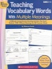 Teaching Vocabulary Words with Multiple Meanings (Paperback) - Rebecca Lamb Photo