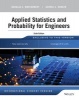 Applied Statistics and Probability for Engineers (Paperback, 6th International student edition) - Douglas C Montgomery Photo