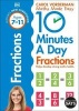 10 Minutes a Day Fractions (Paperback) - Carol Vorderman Photo